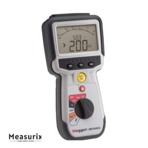 Megger MIT400/2 series CAT IV insulation testers