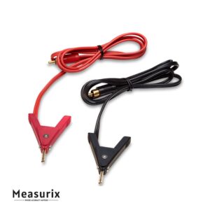 Extech UM200-KTL 4-Wire Kelvin Clip Test Leads