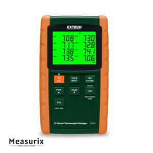 Extech TM500 12-Channel Datalogging Thermometer